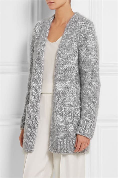 michael kors oversized knit cardigan|Michael Kors zip up sweater.